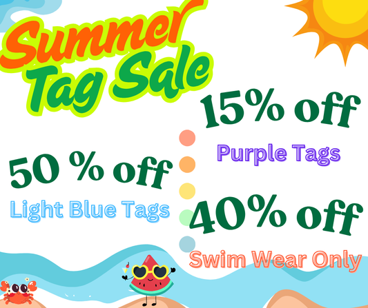 Summer Tag Sale June 23 - June 28